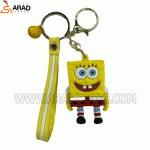 جاکلیدی سیلیکونی طرح باب اسفنجی