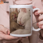 cats ceramic mug