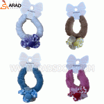 کش مو پشمی گلدار