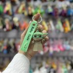 جاکلیدی سیلیکونی طرح بیبی یودا