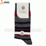 جوراب ساقدار خط دار مردانه - Image 4