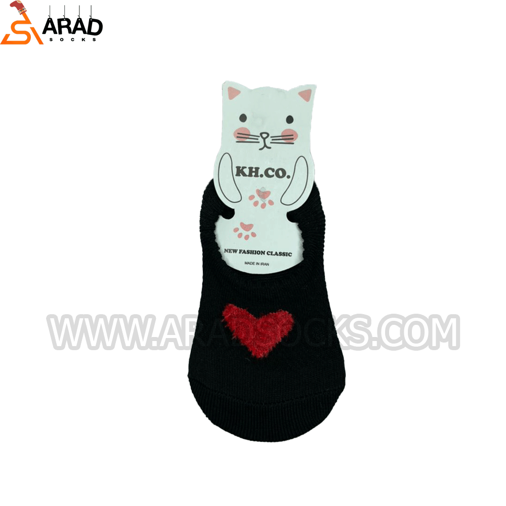 colleg جوراب کالج بچگانه طرح قلب - Image 1