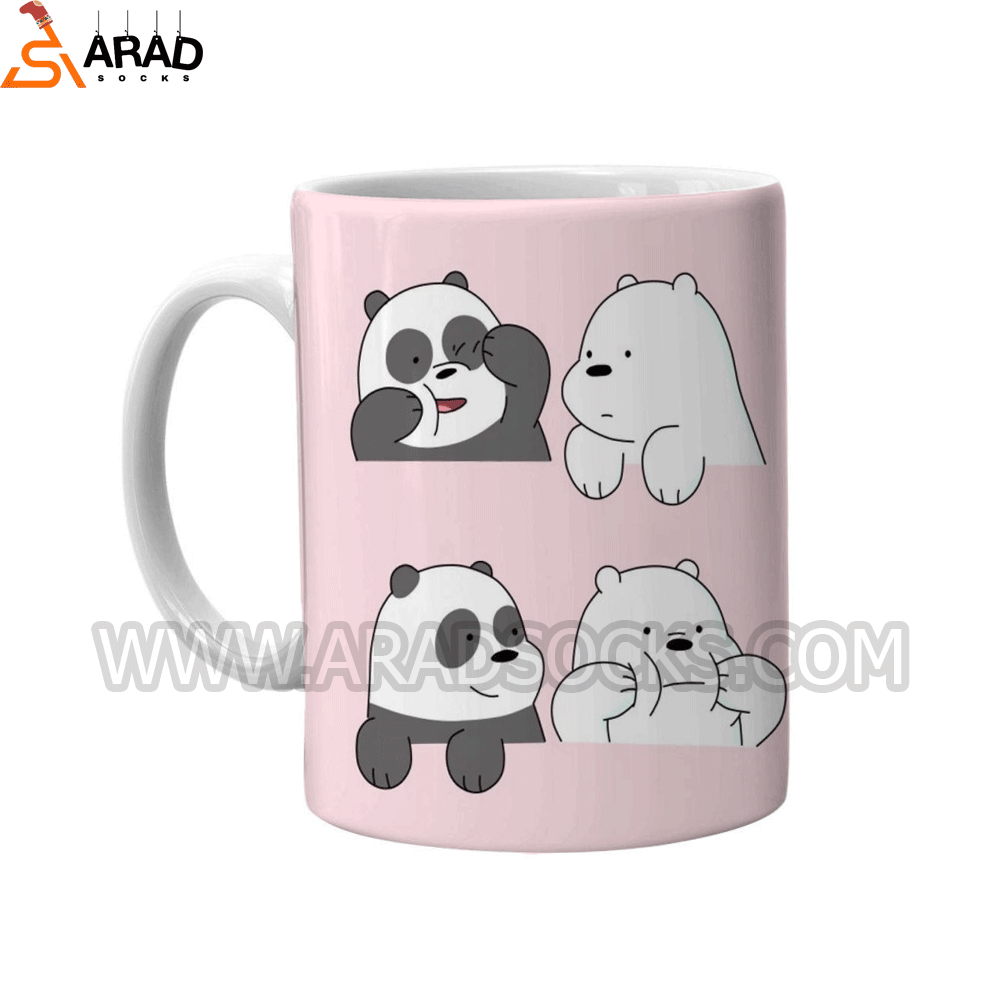 bears ماگ طرح خرس های کله فندقی - Image 1