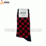 جوراب ساقدار شطرنجی - Image 2