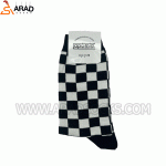 جوراب ساقدار شطرنجی - Image 3