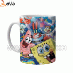 ماگ سرامیکی طرح باب اسفنجی