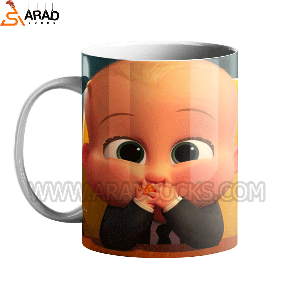boss-baby ماگ سرامیکی طرح بچه رییس - Image 1