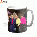 ماگ سرامیکی طرح بی تی اس