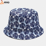کلاه باکت دو رو طرح برگ انجیری