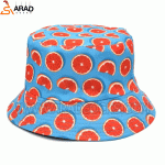 کلاه باکت دو رو طرح پرتقال