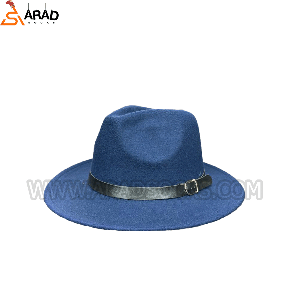 dark-blue-rabbi-hat کلاه خاخامی سورمه ای - Image 1