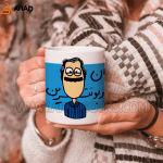 ماگ سرامیکی طرح مهربونترین بابای دنیا