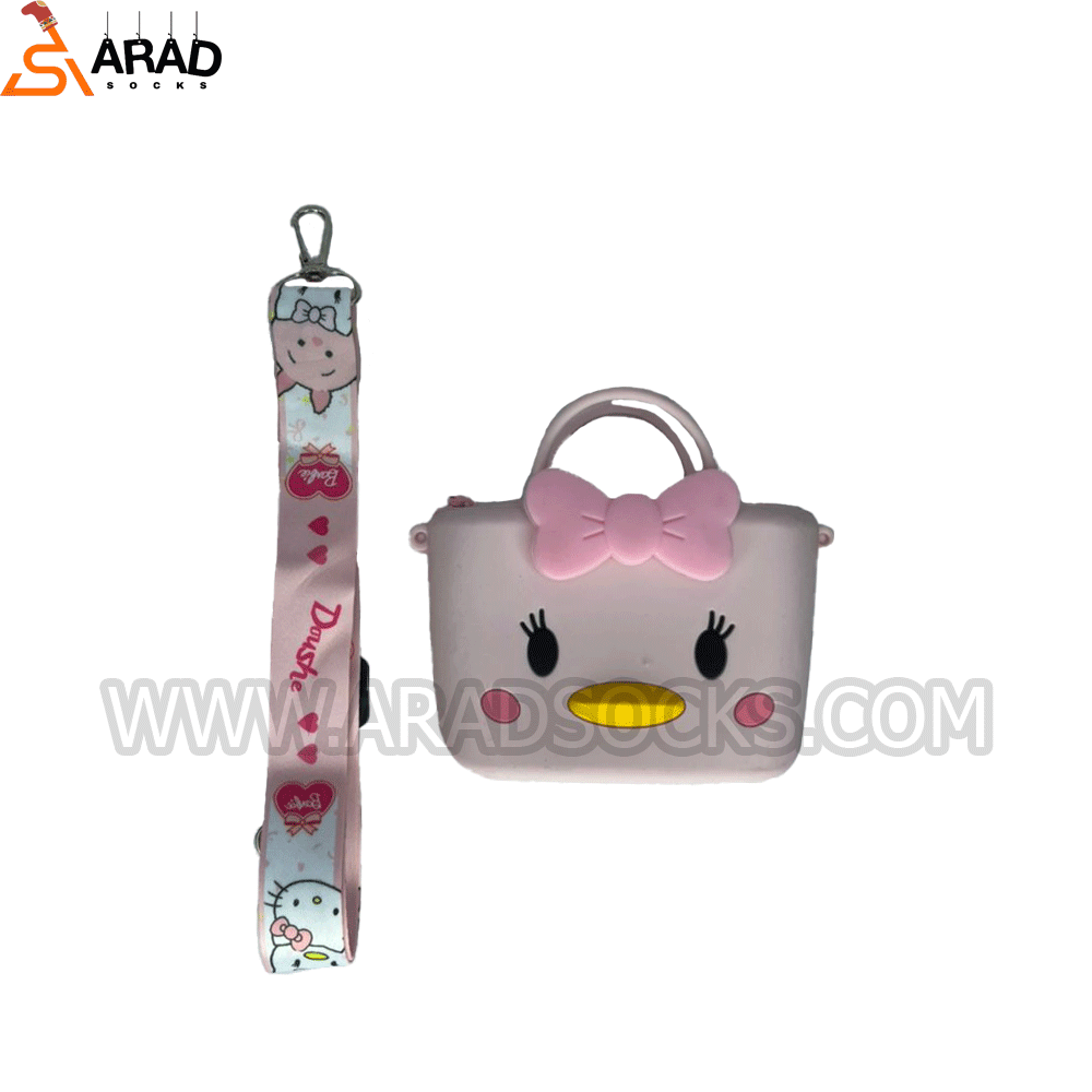 girl-duck کیف سیلیکونی طرح اردک دختر - Image 1