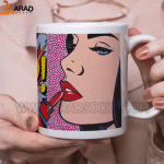 ماگ سرامیکی طرح دختر