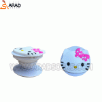 پاپ سوکت سیلیکونی طرح کیتی