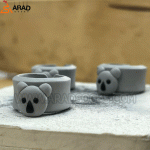 انگشتر پلیمری فانتزی طرح کوالا