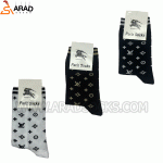 جوراب ساقدار طرح ال وی