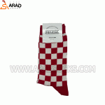 جوراب ساقدار شطرنجی - Image 5