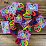 پک شش تایی کش مو رنگی( سایز کوچک)