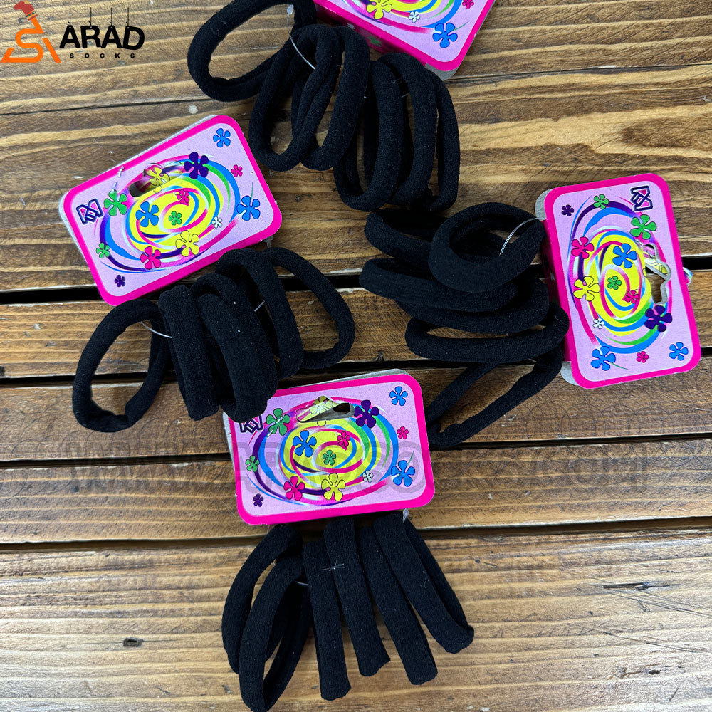 پک شش تایی کش مو مشکی ساده( سایز متوسط) پک شش تایی کش مو مشکی ساده( سایز متوسط)