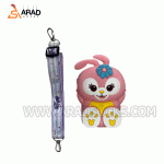 کیف سیلیکونی طرح خرگوش صورتی