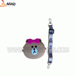 کیف سیلیکونی طرح تدی کرمی