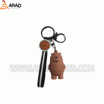 جاکلیدی سیلیکونی طرح خرس گریزلی