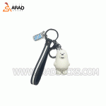 جاکلیدی سیلیکونی طرح خرس یخی