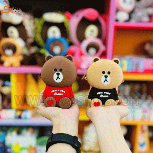 کیف سیلیکونی طرح خرس لاین