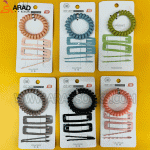 پک کش مو سیم تلفنی و گیره مو