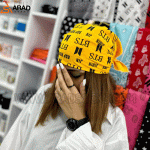 باندانا طرح بی تی اس زرد