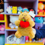 عروسک خرس های کله فندقی میوه به دست