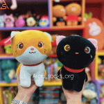 عروسک وارداتی طرح گربه