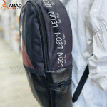 کوله مخملی و چرم طرح لئون - Image 2