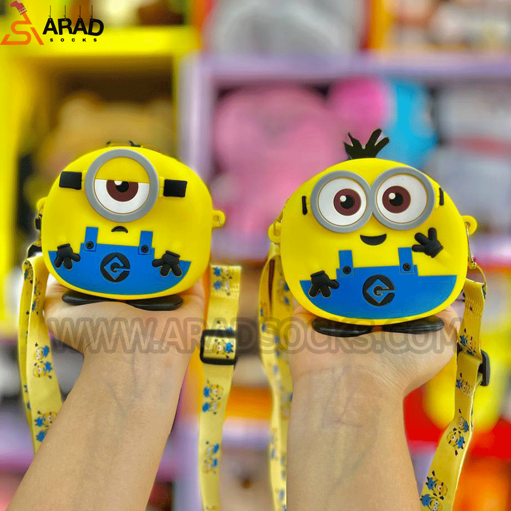 کیف سیلیکونی طرح مینیون کیف سیلیکونی طرح مینیون