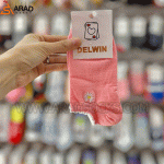 جوراب زیر قوزک طرح بابونه - Image 3