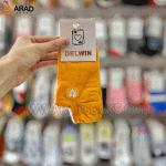 جوراب زیر قوزک طرح بابونه - Image 6