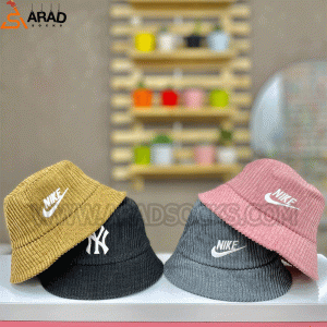 کلاه باکت مخمل کبریتی