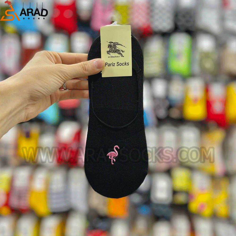 acollage1 جوراب کالج زنانه طرح فلامینگو - Image 1