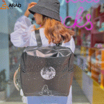 کوله پشتی چرم طرح دختر