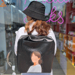 کوله پشتی چرم طرح مینیمال4