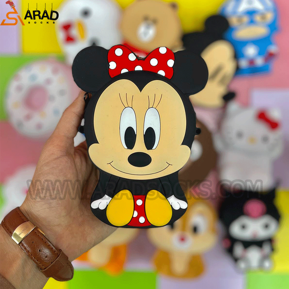 bag5 کیف سیلیکونی طرح مینی موس - Image 1