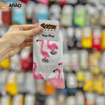 جوراب ساقدار طرح فلامینگو