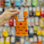 جوراب ساقدار طرح کلید و قلب - Image 2