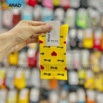 جوراب ساقدار طرح کلید و قلب - Image 3