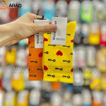 جوراب ساقدار طرح کلید و قلب