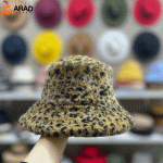 کلاه باکت طرح پلنگی