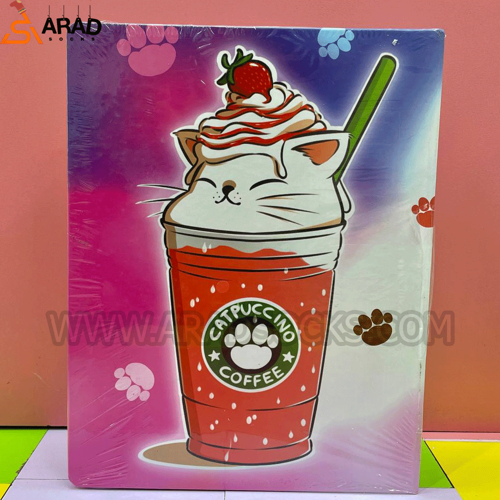 cat-binder دفتر کلاسور طرح گربه - Image 1