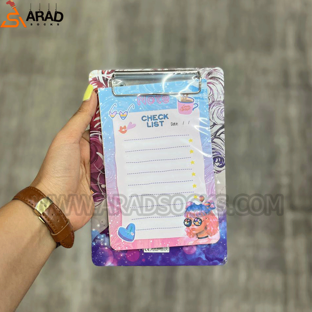 check-list10 چک لیست و زیردستی طرح دختر - Image 1