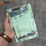 چک لیست و زیردستی طرح کاکتوس